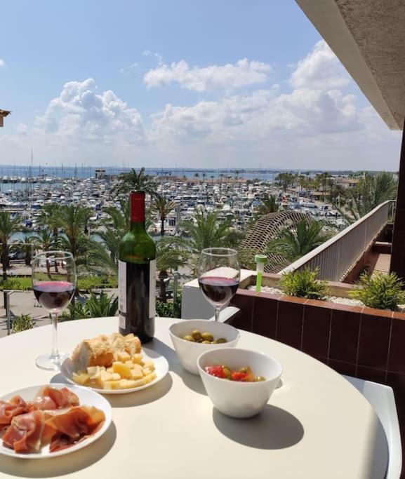 Tranquilo Apartamento Con Vistas Al Mar. Port de Alcudia  Zewnętrze zdjęcie