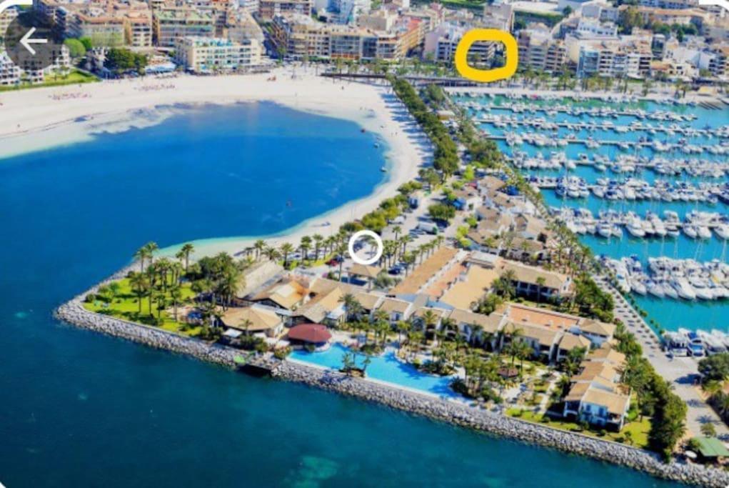 Tranquilo Apartamento Con Vistas Al Mar. Port de Alcudia  Zewnętrze zdjęcie