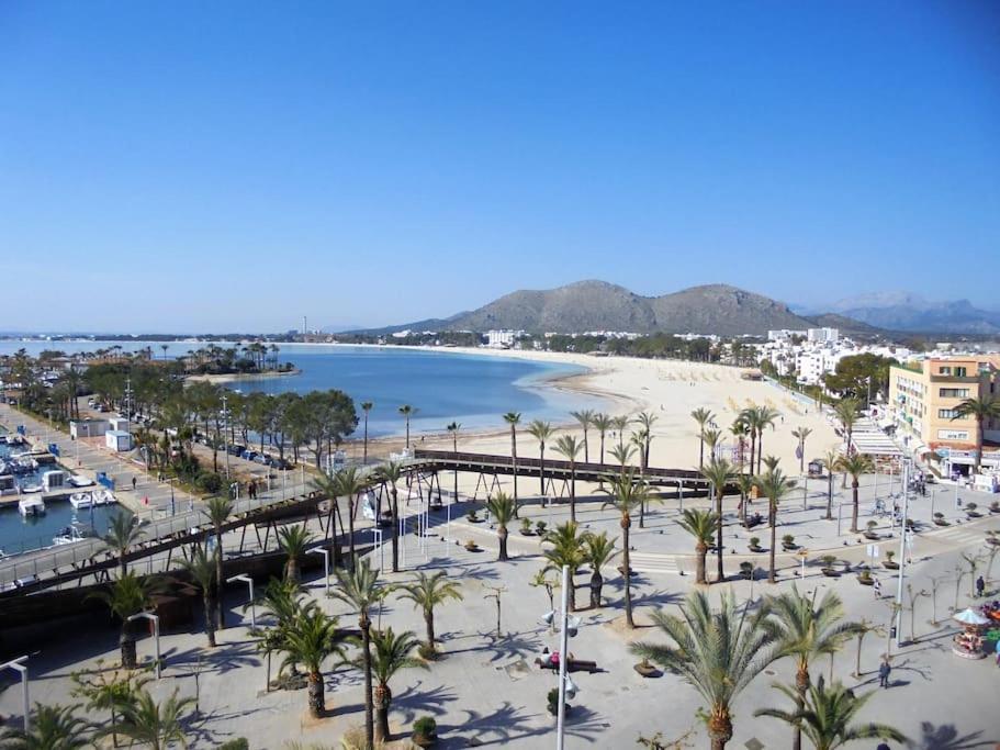 Tranquilo Apartamento Con Vistas Al Mar. Port de Alcudia  Zewnętrze zdjęcie