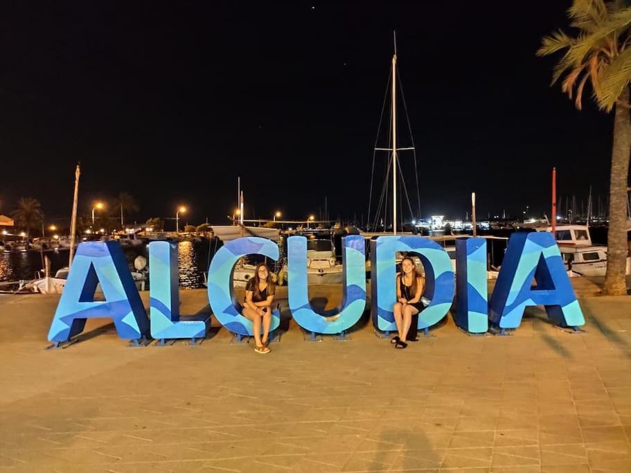Tranquilo Apartamento Con Vistas Al Mar. Port de Alcudia  Zewnętrze zdjęcie